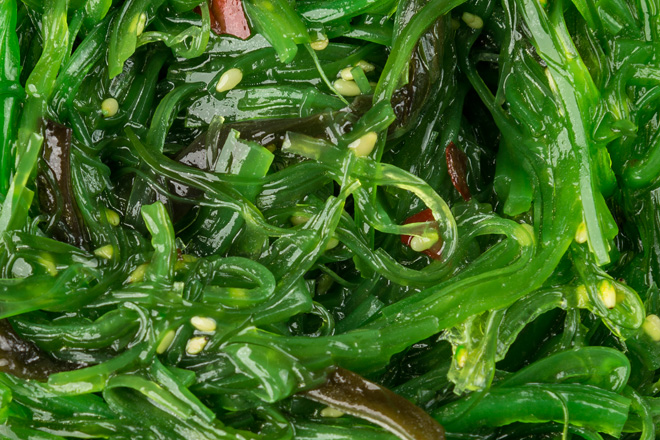 Фото Салат из морских водорослей Хаяши Вакаме
