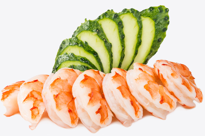 Photo Dish Sashimi with shrimp